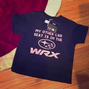 Subaru WRX Car Seat - Baby Bodysuit or Toddler T
